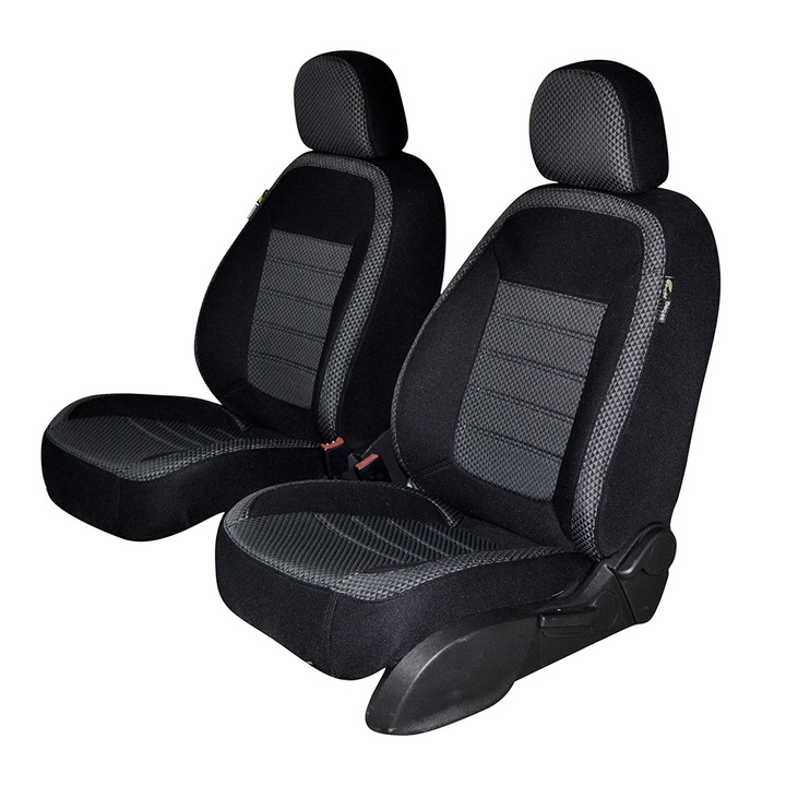 Set huse scaun pentru Toyota Corolla 2013-2018, Bancheta Fractionata, 12 piese