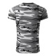 Póló unisex Camouflage 144 szürke terepszín XL méret
