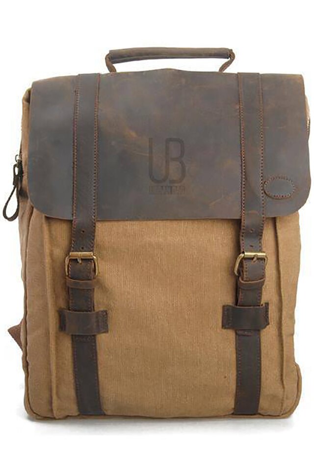 Geanta de spate URBAN BAG Lugano - Khaki, Negru, Universal
