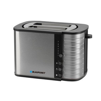 Prajitor de paine Blaupunkt TSS801SS, 870 W, 2 felii, grad de rumenire ajustabil, fuctie de dezghetare, Argintiu Prajitor de paine Blaupunkt TSS801SS, 870 W, 2 felii, grad de rumenire ajustabil, fuctie de dezghetare, Argintiu