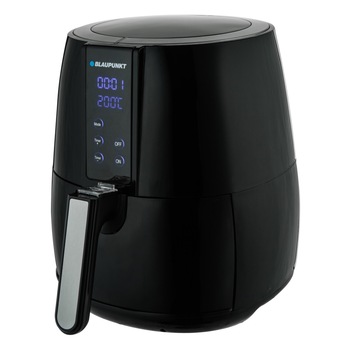 Friteuza fara ulei Blaupunkt AirFryer AFD501, 1500 W, temperatura reglabila 150- 200 grade, multiple functii : prajire, coacere, reincalzire, gratar, temporizator 1h, Negru Friteuza fara ulei Blaupunkt AirFryer AFD501, 1500 W, temperatura reglabila 150- 200 grade, multiple functii : prajire, coacere, reincalzire, gratar, temporizator 1h, Negru