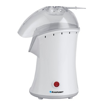 Aparat popcorn Blaupunkt FPC401, 1200W, cana de masura, 2-4 min pentru o portie, preparare fara ulei sau grasimi Aparat popcorn Blaupunkt FPC401, 1200W, cana de masura, 2-4 min pentru o portie, preparare fara ulei sau grasimi