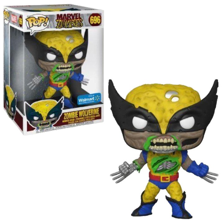 Figurina Marvel Zombies - Zombie Wolverine, Funko POP, 30 cm, Multicolor