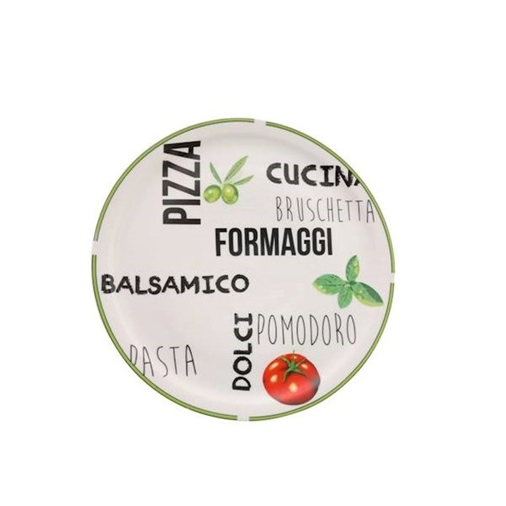 Farfurie Pizza Napoli Fromage, portelan, 30 cm