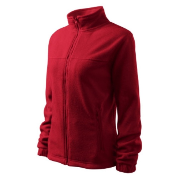 Polár női Jacket 504 marlboro piros 2XL méret
