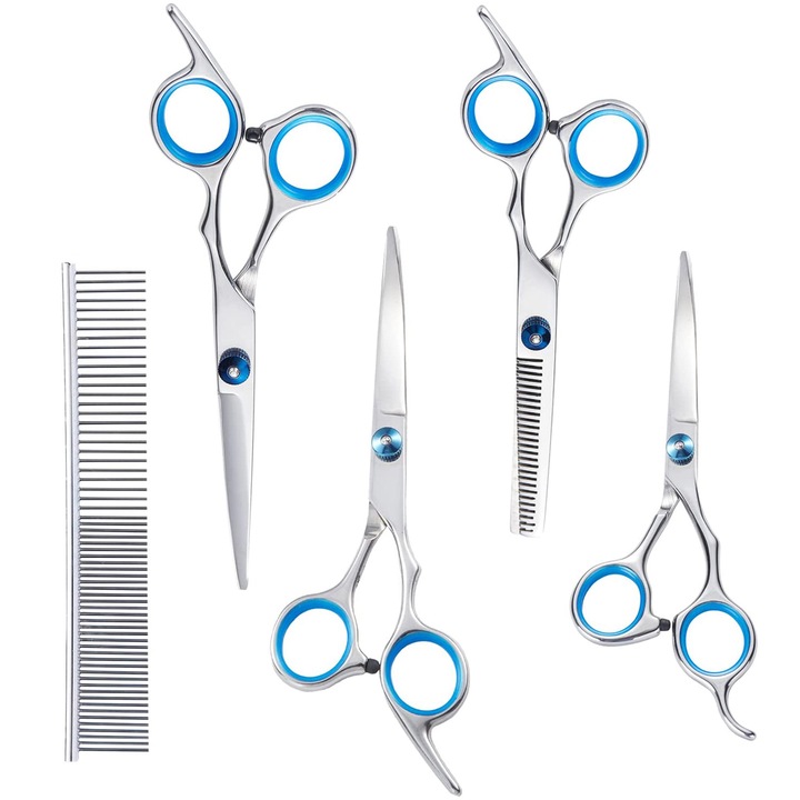 Set accesorii tuns animale, Inox, Argintiu