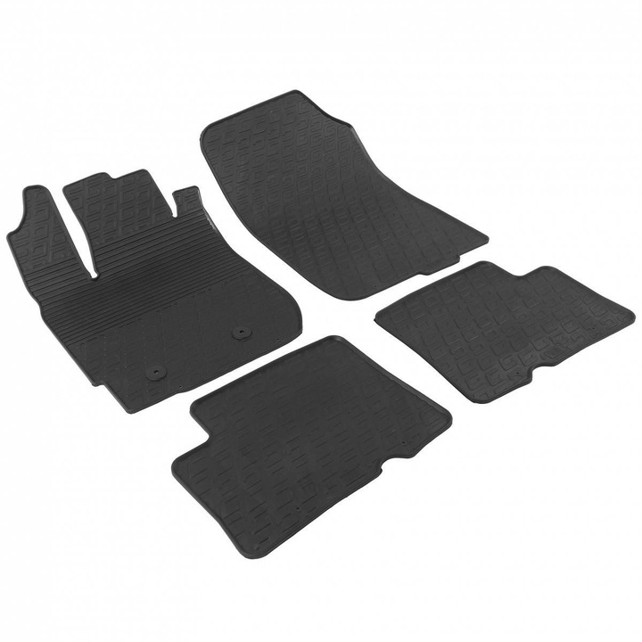 Set Covorase Auto din Cauciuc Gledring pentru Dacia Duster 2015-2017, 4 piese