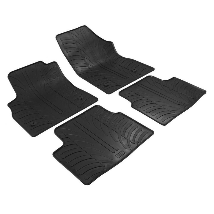 Set Covorase Auto din Cauciuc Gledring pentru Opel Astra K 2016-prezent, 4 piese