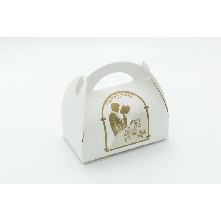 Cutie Detaliu Miri Auriu, Publiserv, 17 x 10 x 14.5 cm