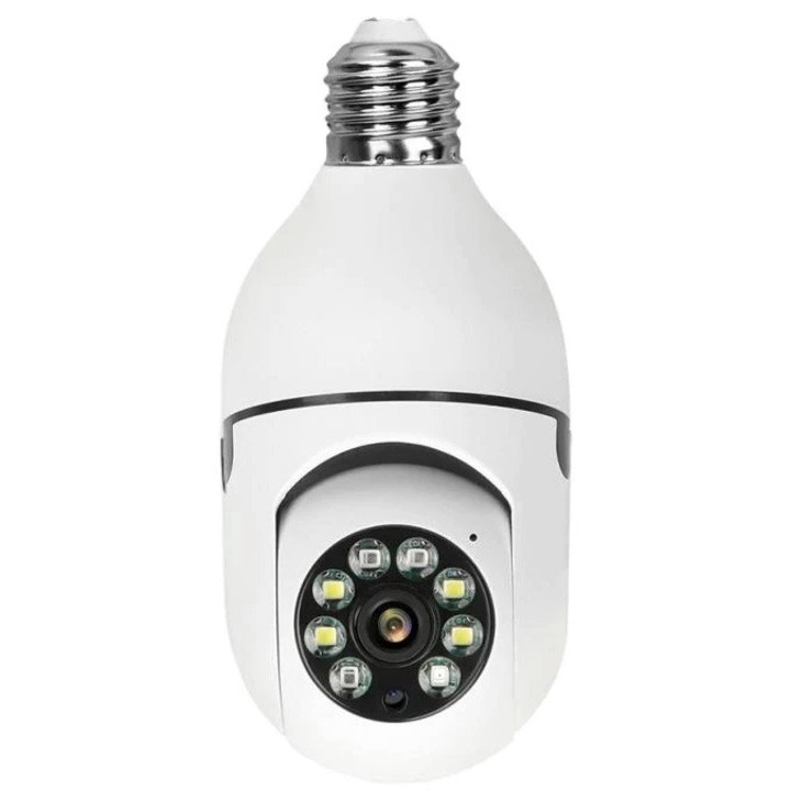 Camera supraveghere cu soclu E27 model XHW-5 vedere nocturna 1080P