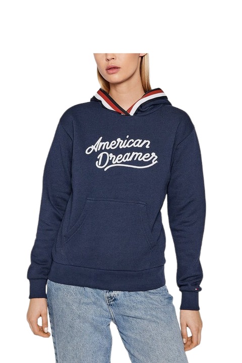 Hanorac Dama Regular Fit, Tommy Hilfiger-UW0UW03249, Bleumarin, Xs