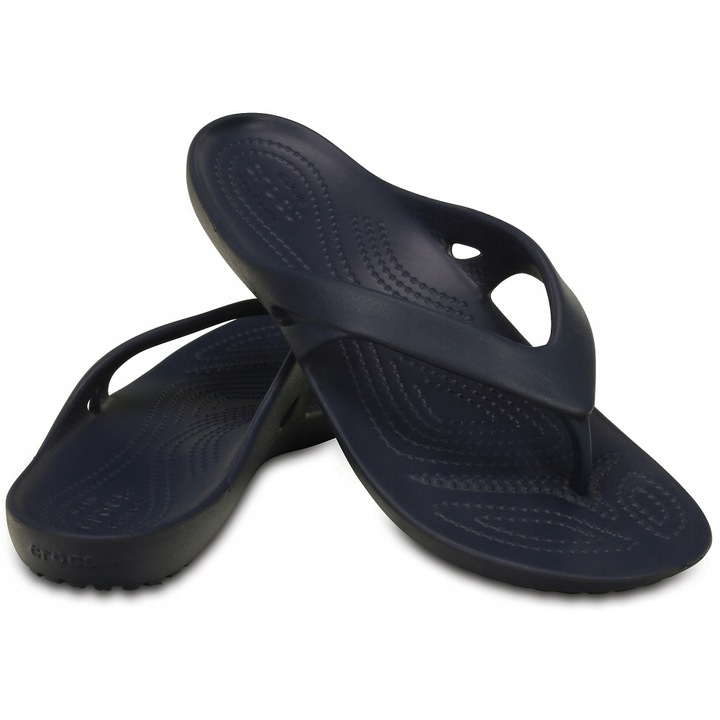 Slapi Crocs de dama, Bleumarin, Bleumarin inchis, 41