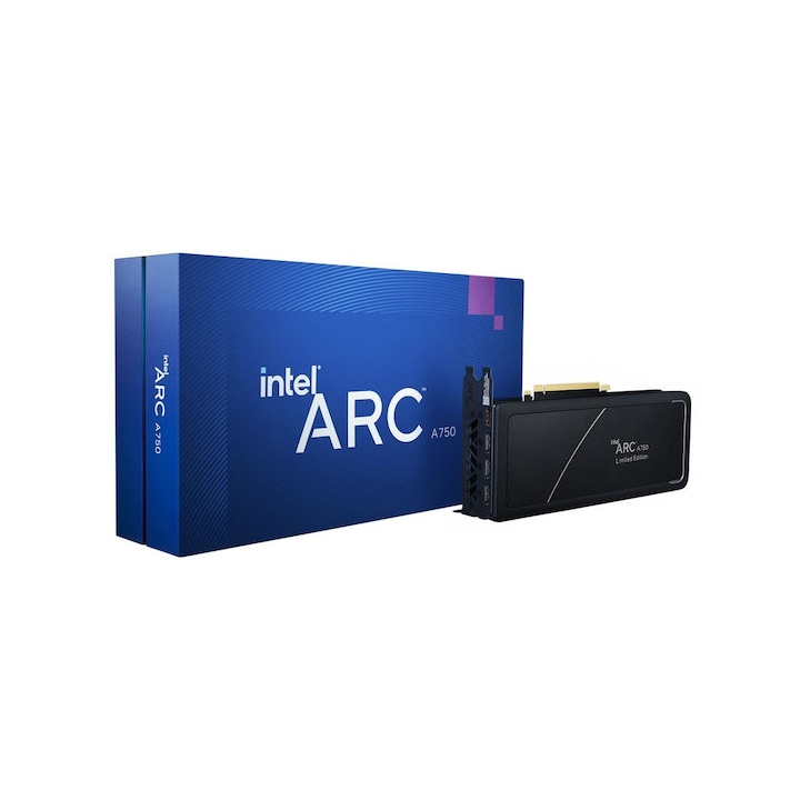 Placa video Intel Arc A750 Limited Edition Graphics, 8GB GDDR6, 256-bit