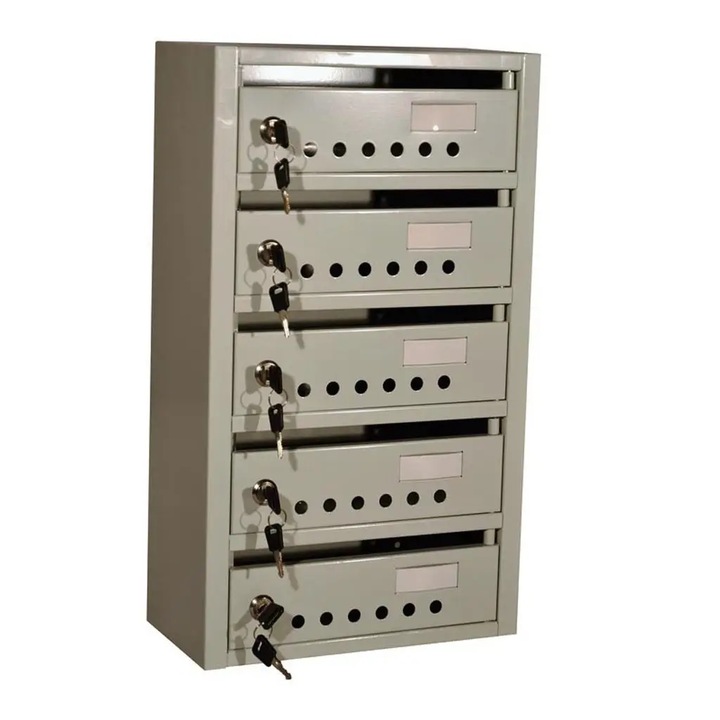 Postafiók, 520 x 300 x 150 mm, fehér