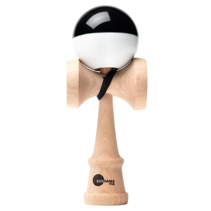 Kendama Játék, Kaizen 3.0, Kendama Shift, Fa, 18.5 x 7 cm, Fehér/Fekete
