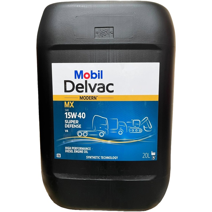 Ulei motor Mobil Delvac Modern 15W-40 Super Defense V4