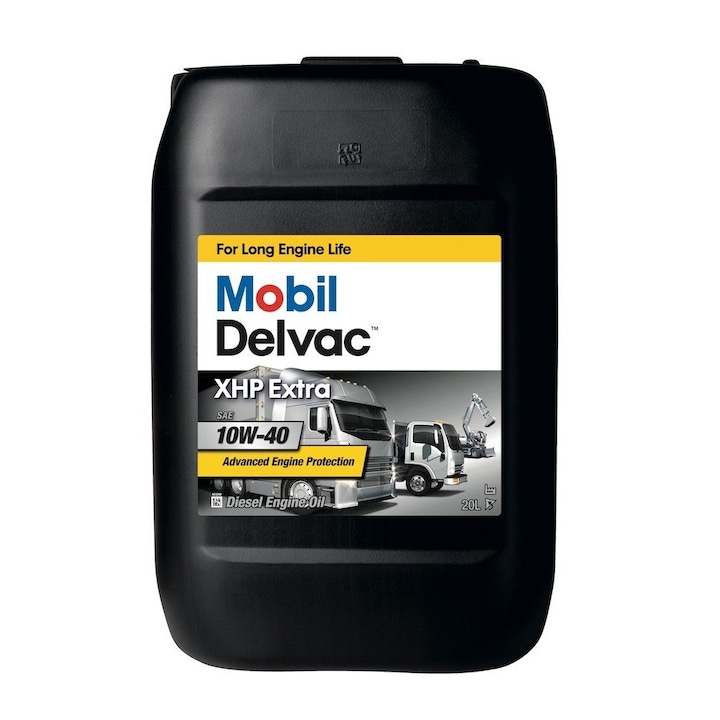 Моторно масло Mobil Delvac XHP Extra, 10W40, 20 л