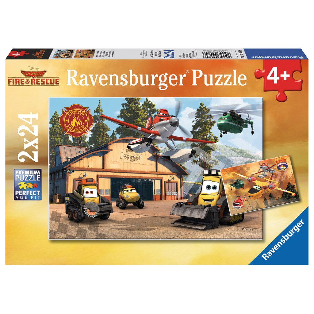 Puzzle Avioane, 2X24 Piese - Ravensburger