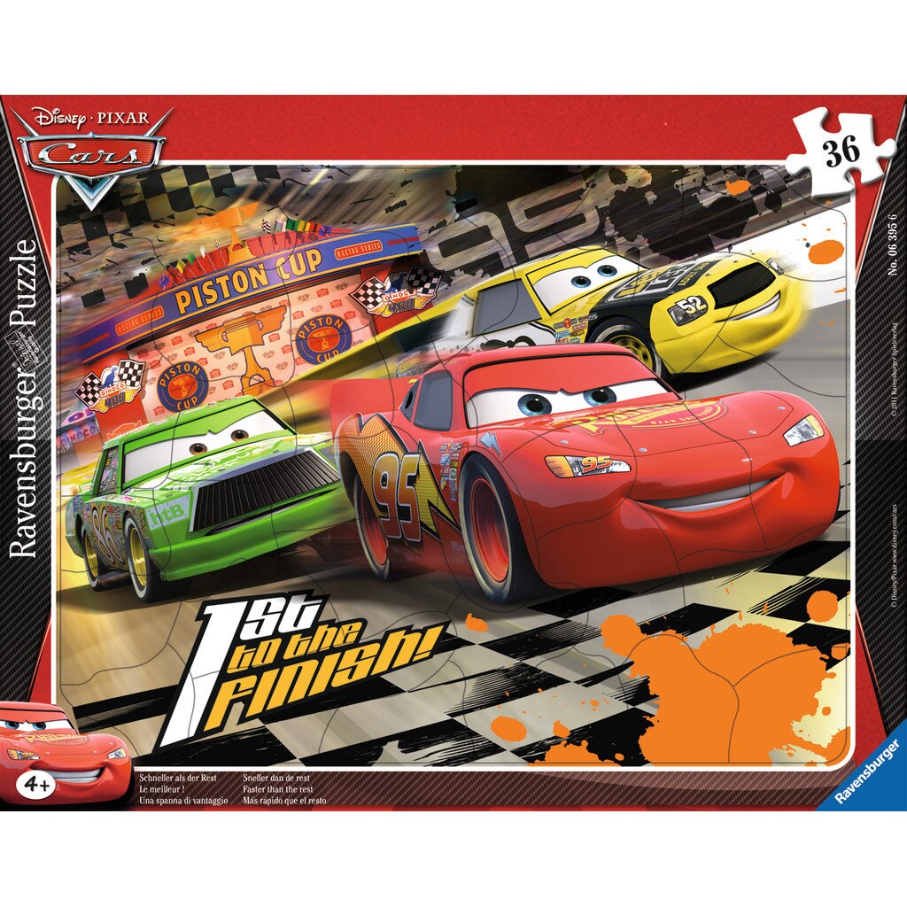 Puzzle Cars, 36 Piese - Ravensburger