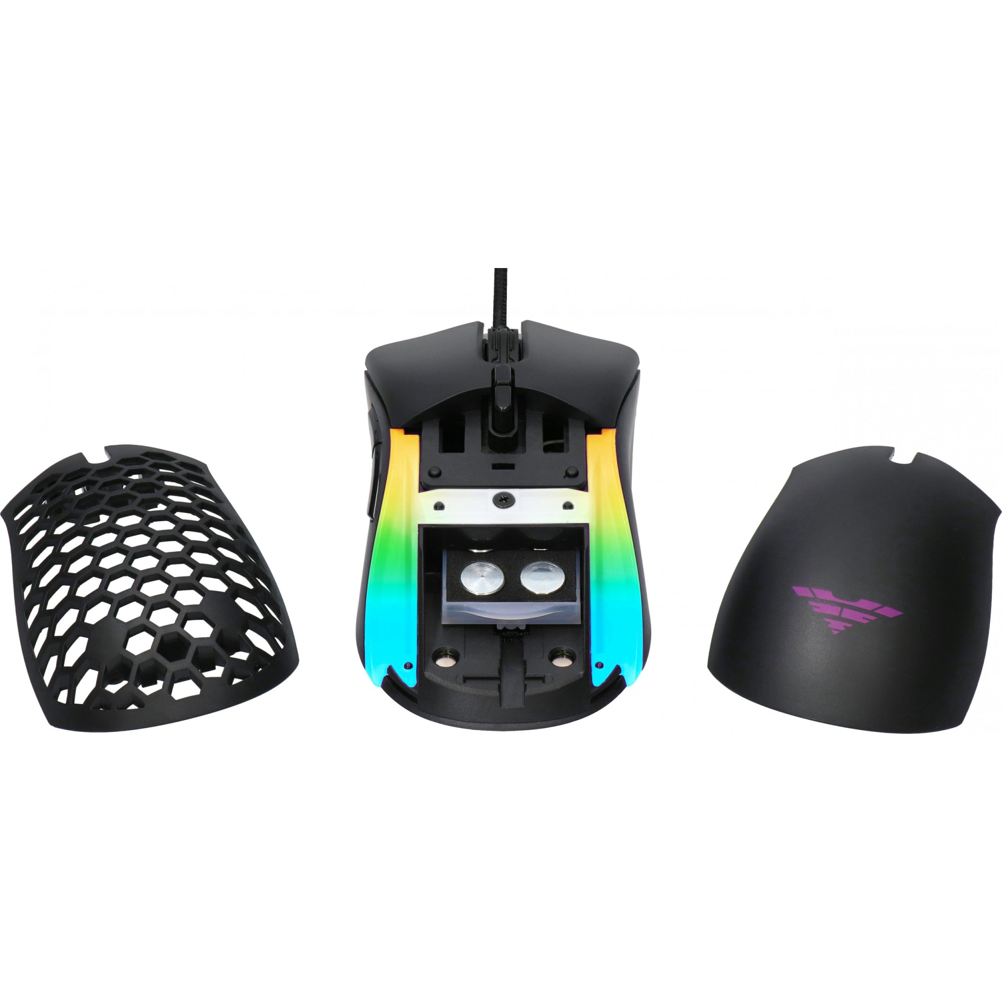 Hawk Computer Mouse Mouse personalizabil PREYON Hawk PHC27B, 12400 DPI, 7 butoane, RGB ...