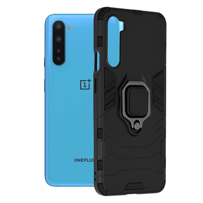Brand Set Cover Per OnePlus Nord 5G – Custodia Morbida In Silicone Rosso Con Vetro Temperato