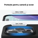 Husa CASEY STUDIOS™ compatibila cu iPhone 16 Pro Max, Soft Silicone Premium, Microfibra in Interior, Negru, de Protectie, Ultra Slim, pentru Incarcare Wireless, Margini Ridicate de Protectia Ecranului si a Camerelor