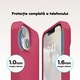 Husa CASEY STUDIOS™ pentru Apple iPhone 14, Soft Silicone Premium, Microfibra in Interior, Burgundy, de Protectie, Ultra Slim, pentru Incarcare Wireless, Margini Ridicate pentru Protectia Ecranului si a Camerelor
