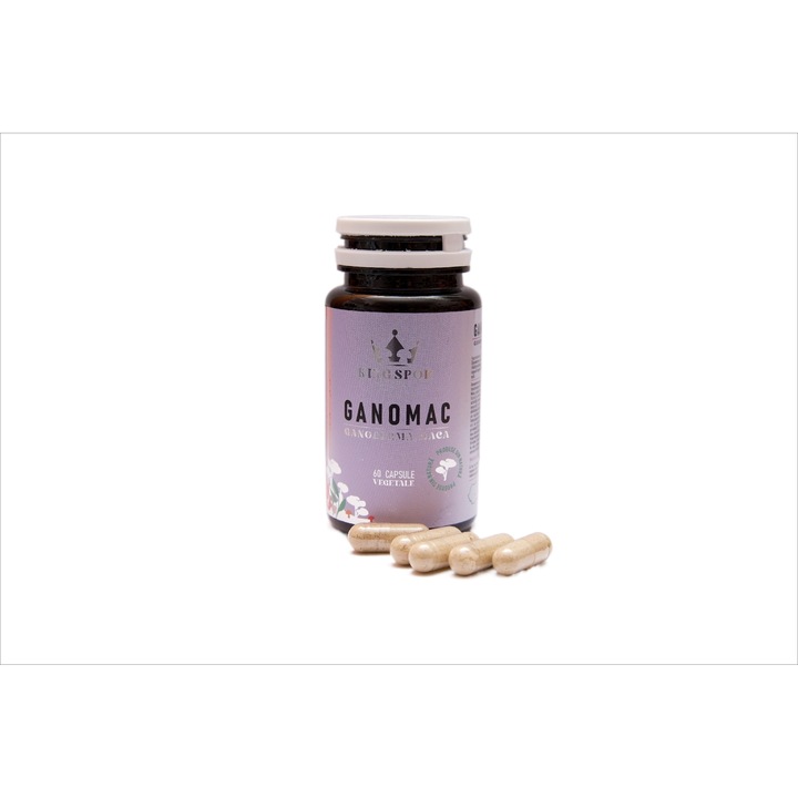 Supliment alimetar, Ganoamc, Kingspor 60 capsule, Ganoderma, Maca