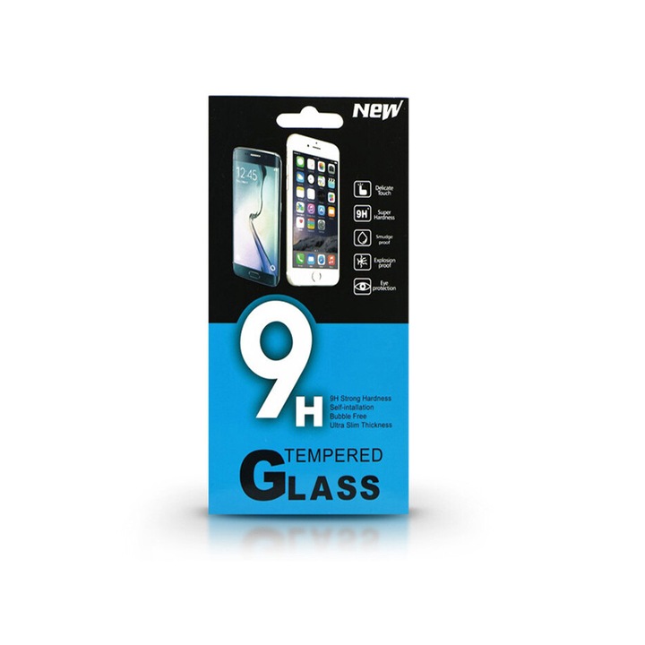 Folie Sticla 9H pentru OnePlus 8T, 2.5D, 0.3mm, Transparenta