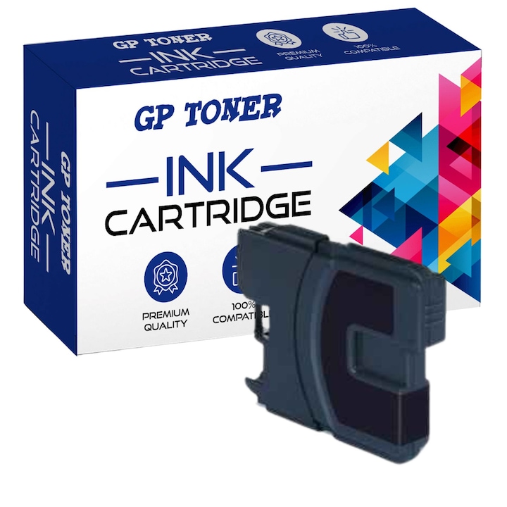 Cartus de cerneala, GP Toner, Compatibil cu Epson C13T66444A EcoTank ET-2500 ET-2550 ET-2650 L100 L200 L300 L455, Galben