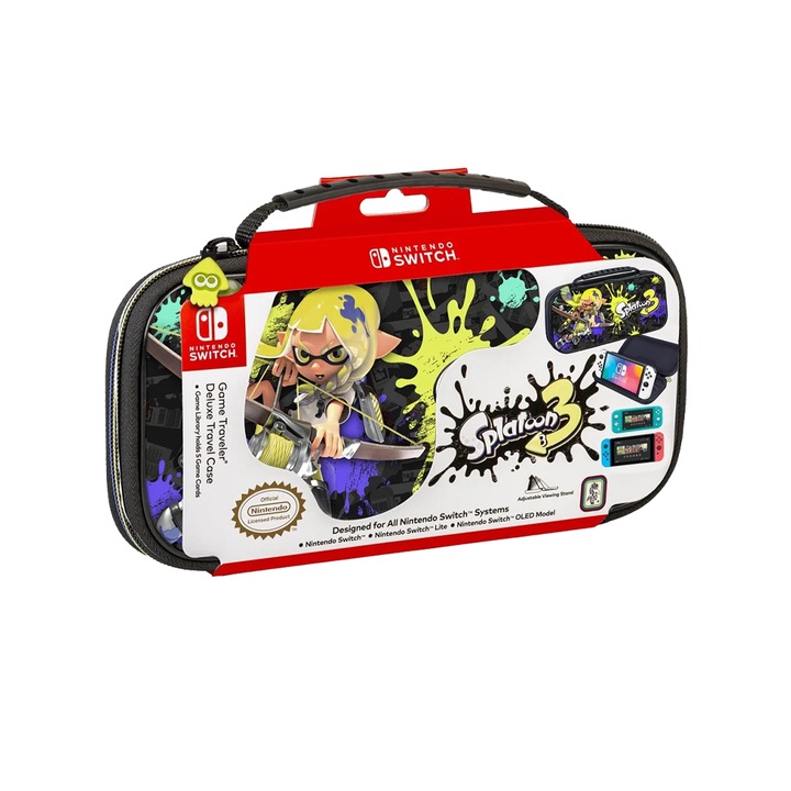 Geanta Transport Nacon Deluxe Splatoon 3 pentru Nintendo Switch