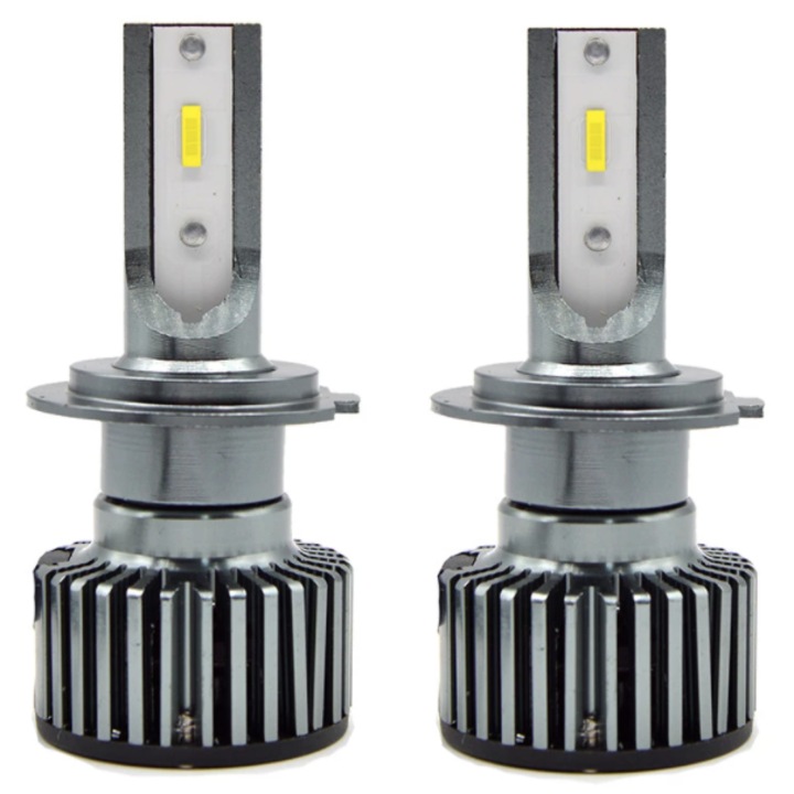 Set 2 Becuri Auto Led H7 R9 putere 80W 6000 lumeni temperatura 6000K