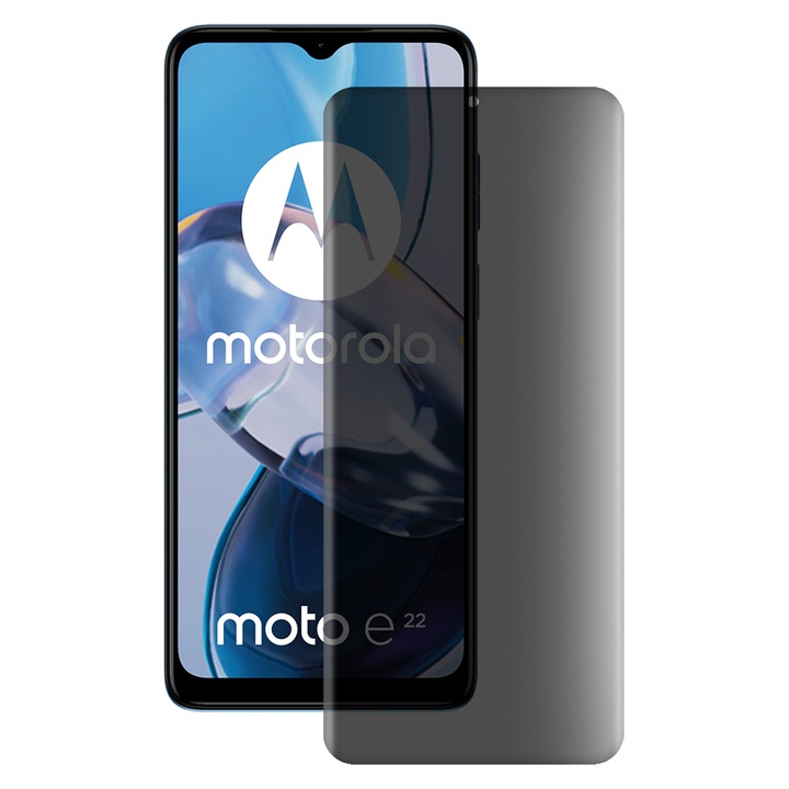 SILKASE matt adatvédő fólia Motorola Moto E22-hez, képernyővédő, szilikon