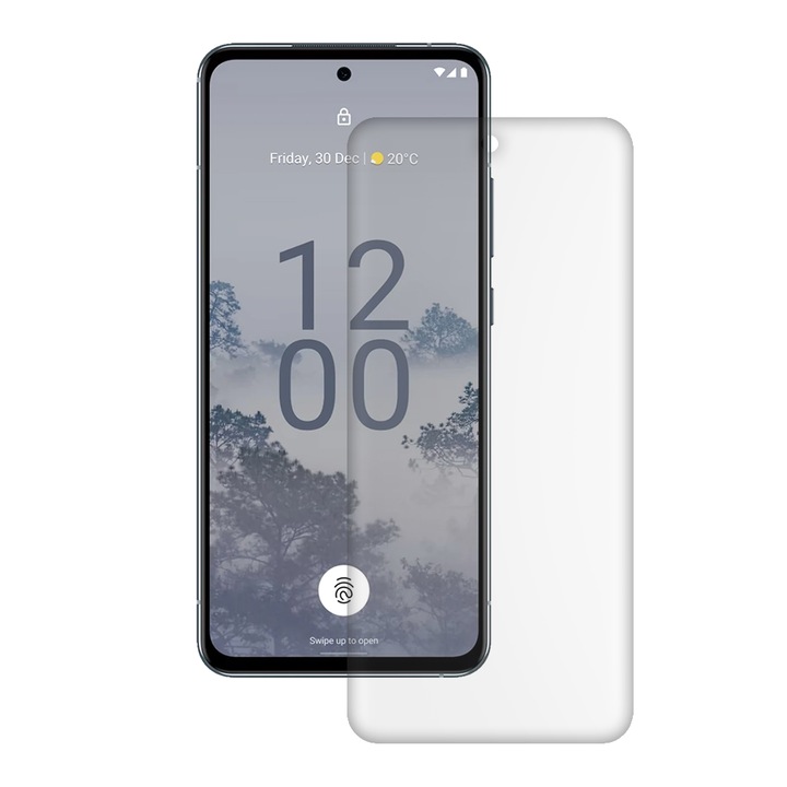 SILKASE matt fólia Nokia X30-hoz, képernyővédő, szilikon