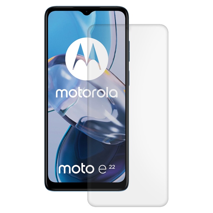 SILKASE matt fólia Motorola Moto E22-hez, képernyővédő, szilikon