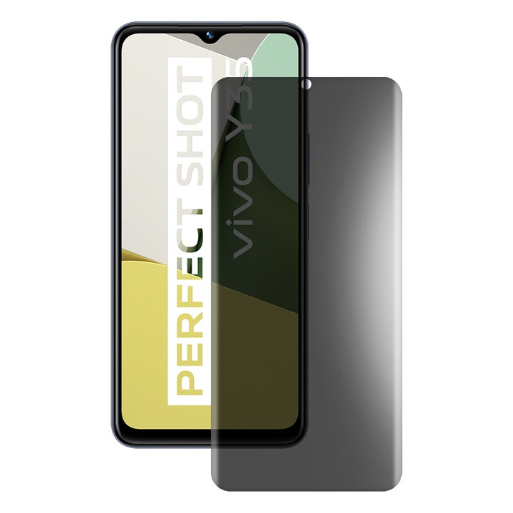 SILKASE matt adatvédő fólia Vivo Y35-höz, képernyővédő, szilikon