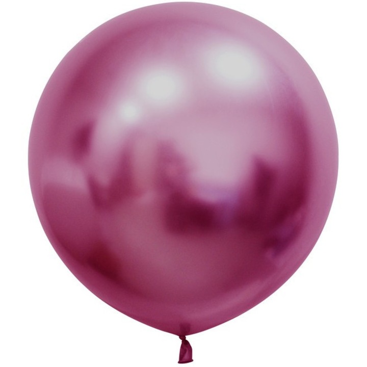 Balon Latex Jumbo 60 cm/ 24" Chrome Fucsia