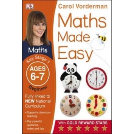 Carol Vorderman: Maths Made Easy Ages 6-7 Key Stage 1 Beginner - eMAG.hu