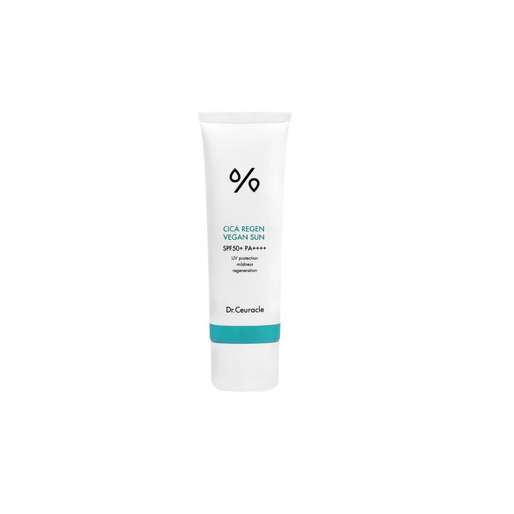 Крем със слънцезащита Dr. Ceuracle Cica Regen Vegan Sun, 50мл