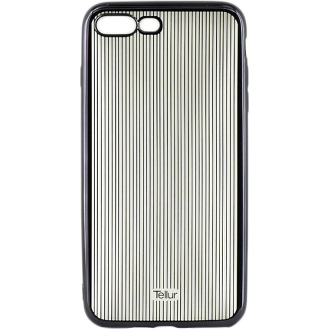 Husa de protectie Tellur pentru iPhone 8 Plus / iPhone 7 Plus, Silicon, Vertical Stripes