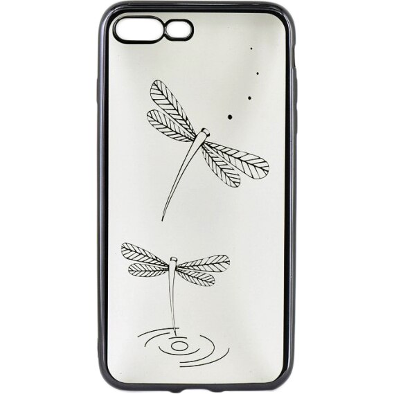 Husa de protectie Tellur pentru iPhone 8 Plus / iPhone 7 Plus, Silicon, Dragon Fly