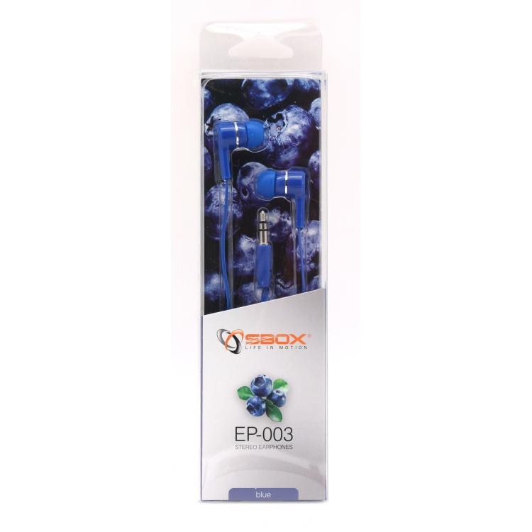 Casti in ear SBOX EP-003, Blue