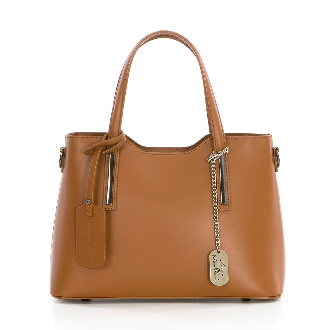 Anna Morellini, Geanta shopper de piele, Maro