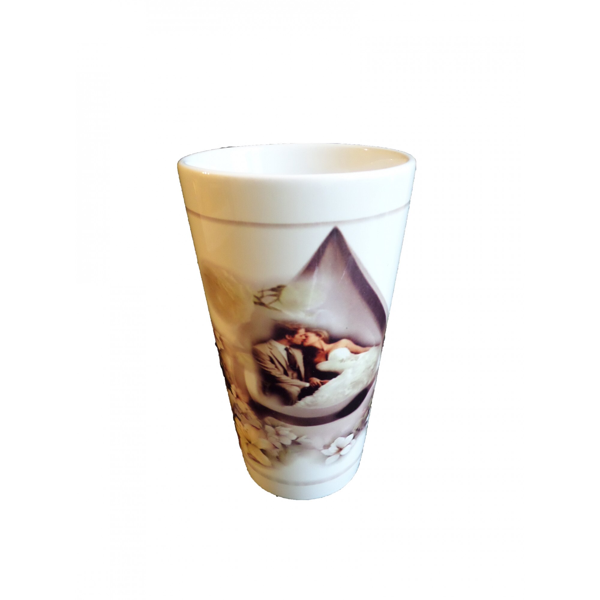 Cana Portelan Bellamine 450 ml model Tears of Blue Love