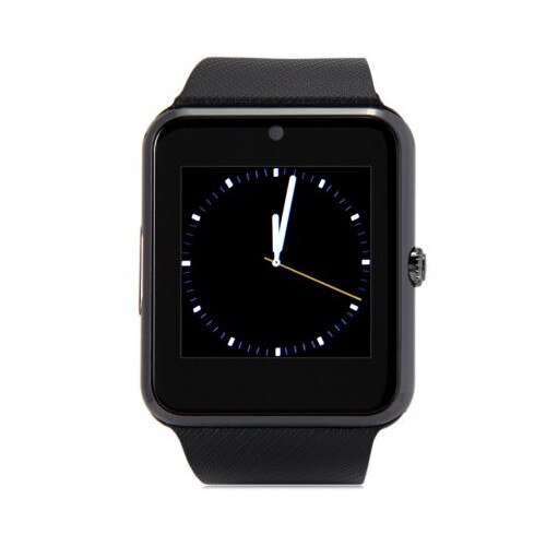 Ceas Smartwatch AH-GT08 Black, Cartela SIM, Camera, TF Card, 1.54 Touchscreen