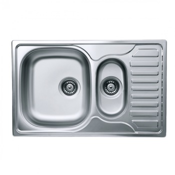Chiuveta Freddo SN 9023, pentru blat, 2 cuve , cuva stanga, inox Chiuveta Freddo SN 9023, pentru blat, 2 cuve , cuva stanga, inox