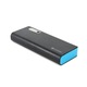 Външна батерия Platinet, 13000 mAh, Кабел microUSB, Lanterna, Black/Blue