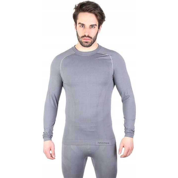 Ferfi termoaktiv bluz, Haster, szurke, Szürke