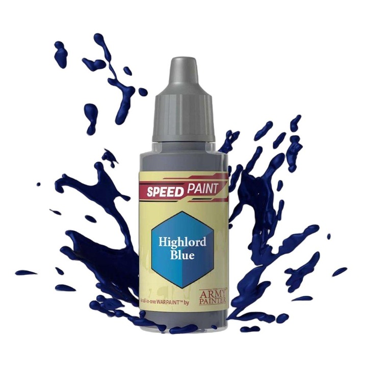 Speedpaint, The Army Painter, Miniatűrökhöz, Highlord Blue, 18 ml