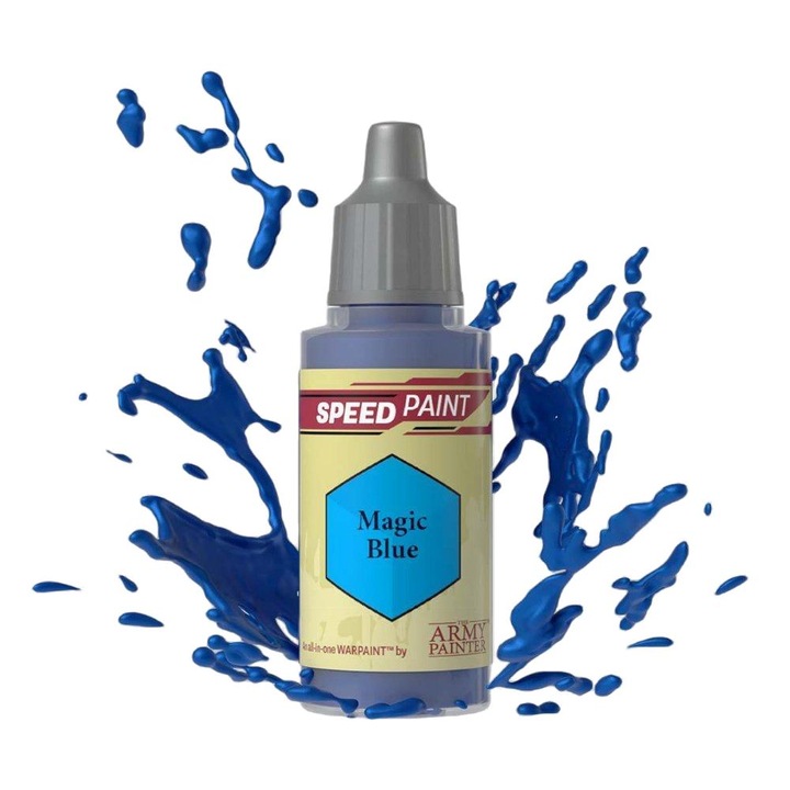 Speedpaint, The Army Painter, Miniatűrökhöz, Magic Blue, 18 ml
